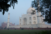 le Taj Mahal au petit matin