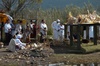 cérémonie au temple Pura Ulun Danu Bratan 