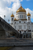 Cathédrale du Christ-Sauveur depuis la Moskova