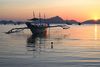 mer, plage et bateaux à el Nido
