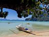 mer, plage et bateaux à el Nido